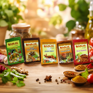 Rochak Small Pack Sabji Masala, Shahi Garam Masala, Chicken Masala, Garam Masala & Meat Masala
